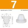 High-Temp Resistant Silicone Rubber Stopper with Card Slot Sealing Cap