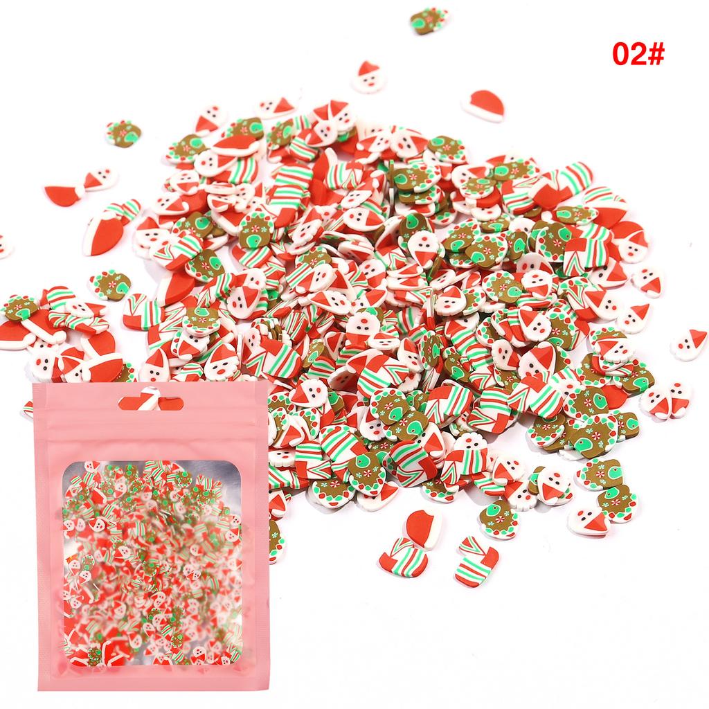 17000Pcs 3D Fruit Slices Polymer Clay Nail Art Decoration Tiny Fruit Slices For Nails DIY Mixed Fruit Flower Slices Sticker