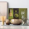 8pcs Large Matcha Bowl Set with Bamboo Whisk And Brush Japanese Style Tea Bowl for Matcha Lovers