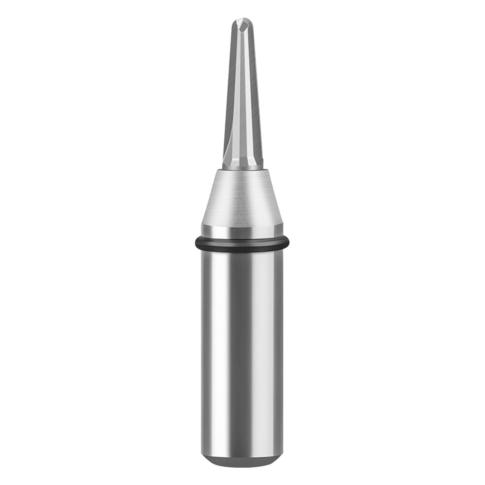 

Professional Tapered Round Bottom Carbides Router Bit 1/2Inch Shank For Efficient Debris Frees Grooving And Milling 1