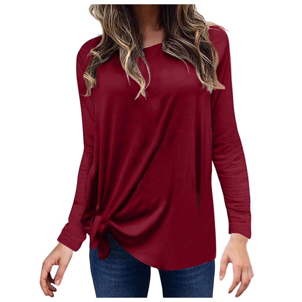 Buy Women's Winter Tops Loose Solid Color Casual Sleeveless Shirt