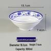 Melamine Ramen Bowl: Porcelain-Like, Large Mala Tang Soup & Noodles Bowl for Wontons & Luosifen