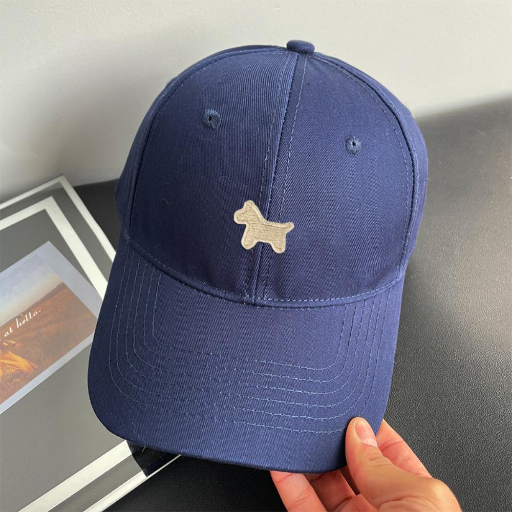 Horse Pony Embroidered Baseball Cap Sunscreen Cotton Baseball Cap Cartoon Baseball Hat  Summer