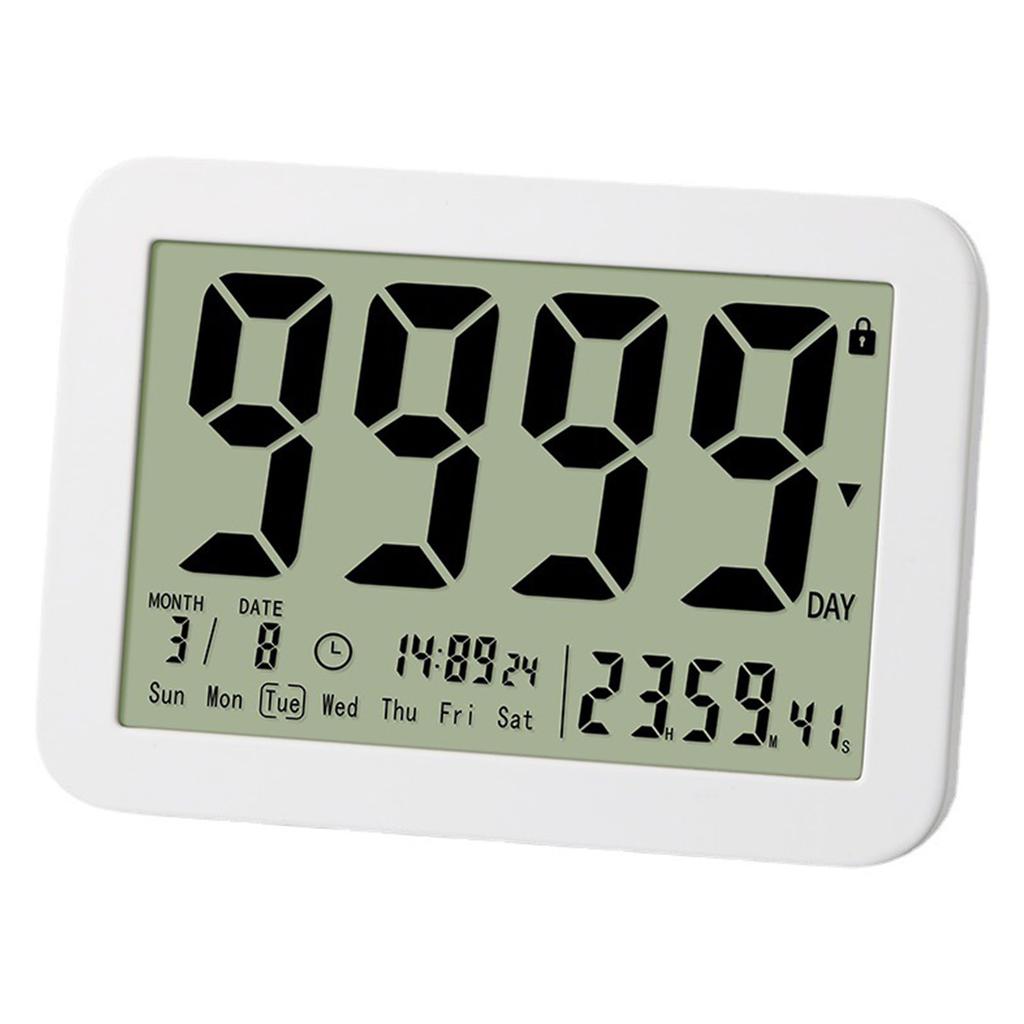 Duży Ekran Elektroniczne Odliczanie Cyfrowe Minutniki 9999 Dni Zegar Odliczający Timer Klasowy Timer Odliczania do Emerytury