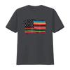 Mens Mexican American Chicano Sarape Flag T Shirt Vintage Washed Stretched Comfortable Graphic Soft Stylish Casual Unisex
