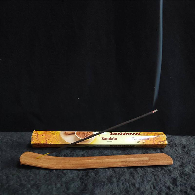 Y 6 Small Boxes/Pack Indian Incense Sticks Sandalwood  - Premium Lavender Jasmine Aromatic Scent for Home, Bathroom, Meditation