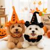 Woven Design Dog Wizard Hat Washable Halloween Pet Hat Funny Cat Headgear  Halloween Party