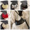 Crossbody PU Leather Shoulder Bag Versatile Underarm Bag All-match Half-Moon Crossbody Bag  Party
