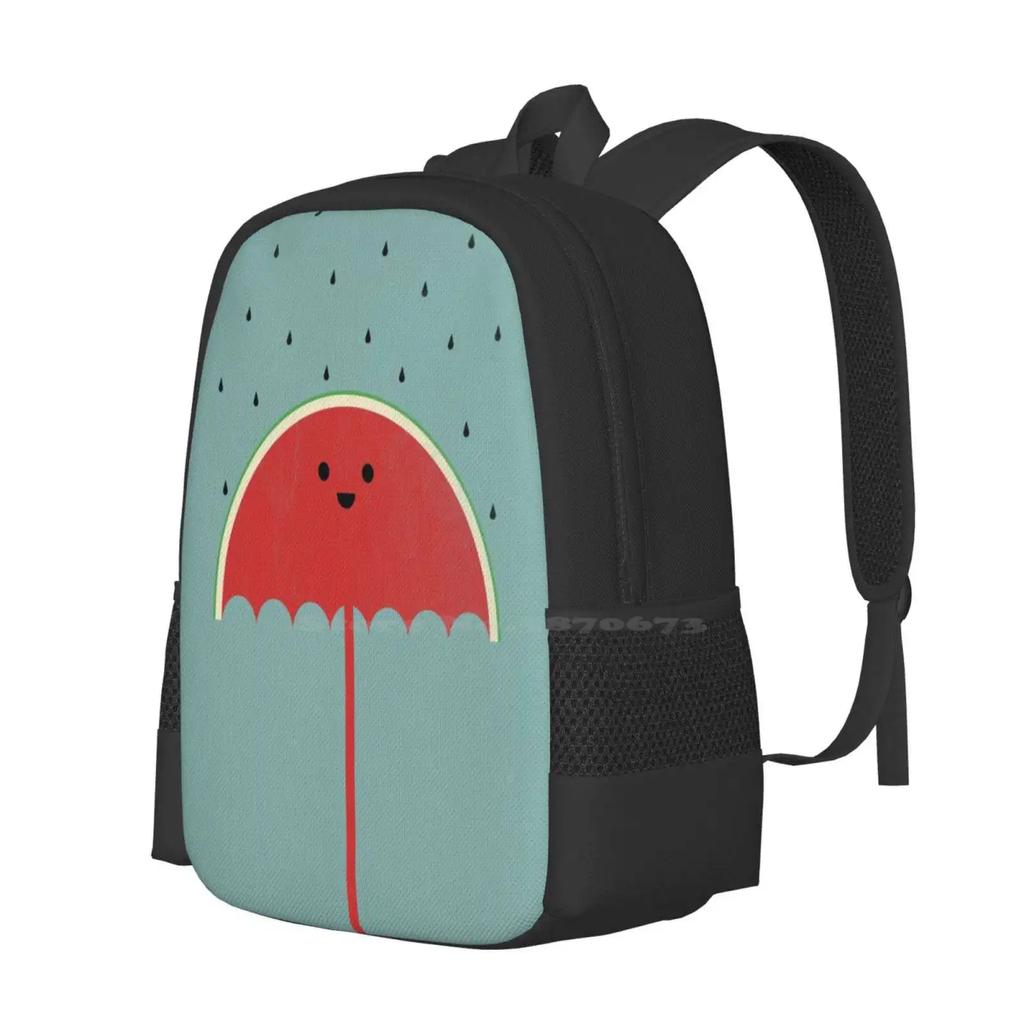 Watermelon Umbrella Hot Sale Schoolbag Backpack Fashion Bags Watermelon Umbrella Cute Filiskun