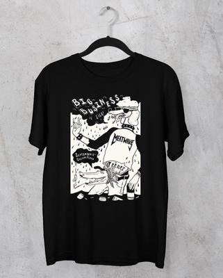 Big Business Band Poster T-Shirt Schwarz Kurzarm Alle Größen S-5XL 2F831