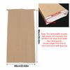 5pcs Waterproof Yard Waste Bags 30 Gallon Capacity Lawn Leaf Bags Kraft Paper Leaf Bags  Home