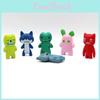 Fuggler Pvc 3inch Figure Cartoon Children Mini Toys Decoration Characters Gift