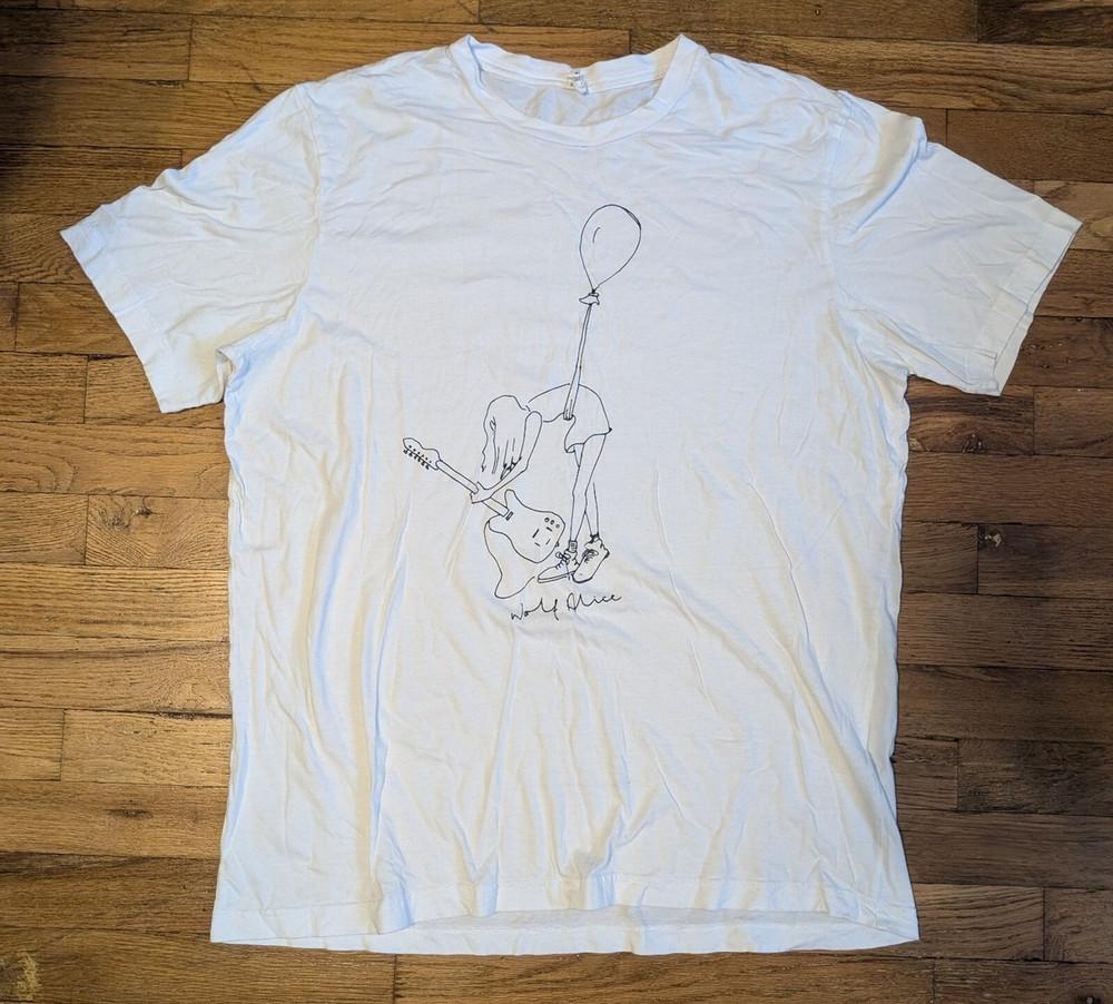 

New Wolf Alice Balloon Girl Shirt Short Sleeve White S-5XL LL314 Unisex T-Shirt XXXL