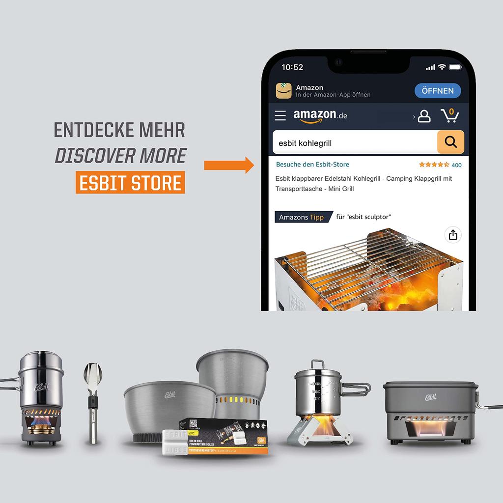 Esbit Charcoal Grill BBQ300 ESBBQ300S0