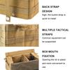 Outdoor Camping Gas Tank Storage Bag Basket Large Capacity Picnic Cookware Utensils Kit Bag Ground Nail Tool Utensils Organizer