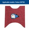 Zhi Jie Ling Meng M8 Motorcycle Wear-Resistant Waterproof Anti-Slip Foot Pedal Mats