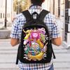 Adventures Anime Times Backpack for Women Men School College Students Bookbag Fits 15 Inch Laptop Cartoon Bags
