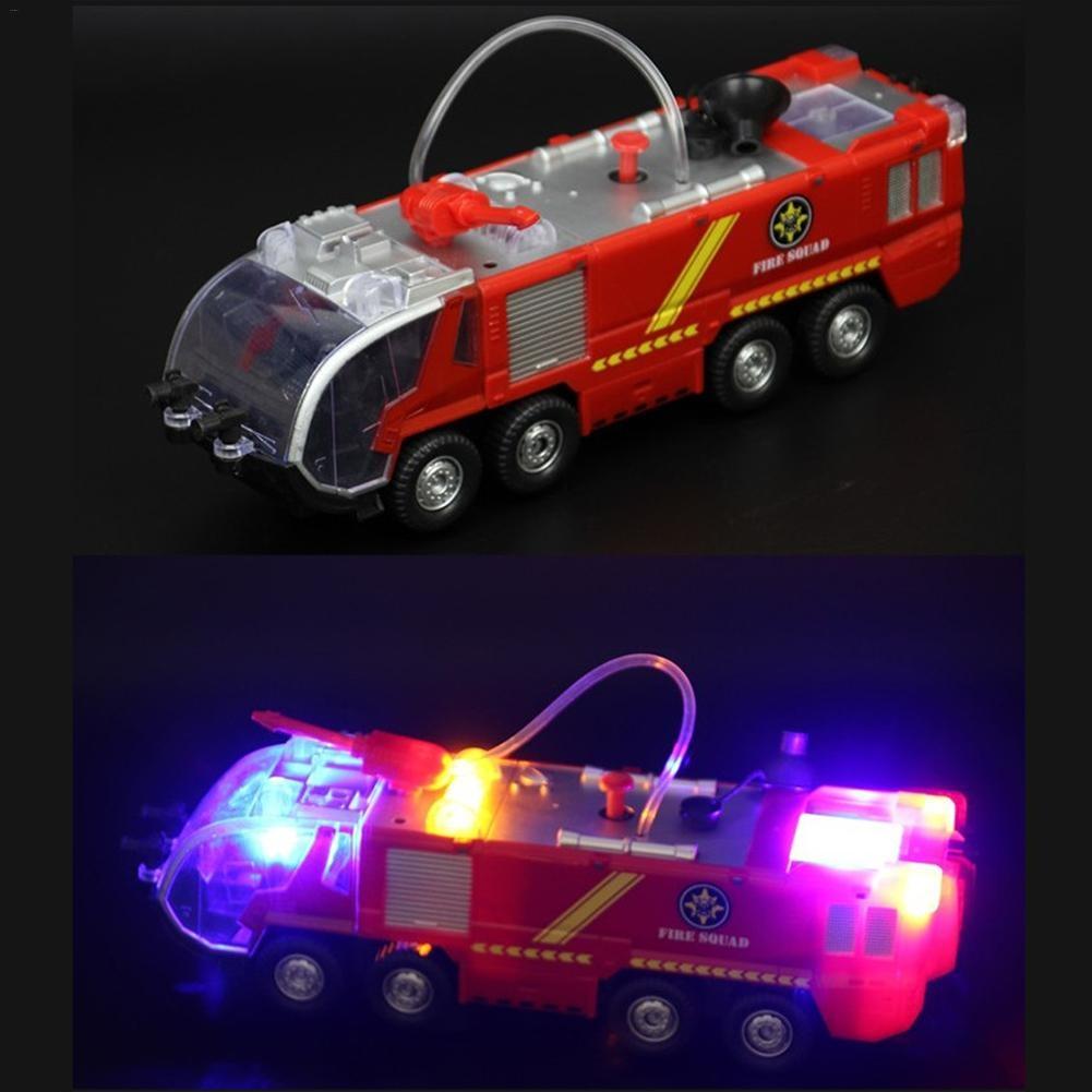 Electric Fire truck jouet spray eau de simulation camion jouets compact musique