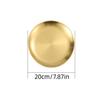 Stainless Steel Round Plate Grape Shaped Fruit Tray for Hotel Eco-Friendly Serving Food Tray