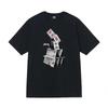 Grenzüberschreitende europäische und amerikanische Trendmarken, eine Vielzahl bedruckter Herren- und Damen-Kurzarm-T-Shirts, 220 Gramm lockere Streetwear-T-Shirts