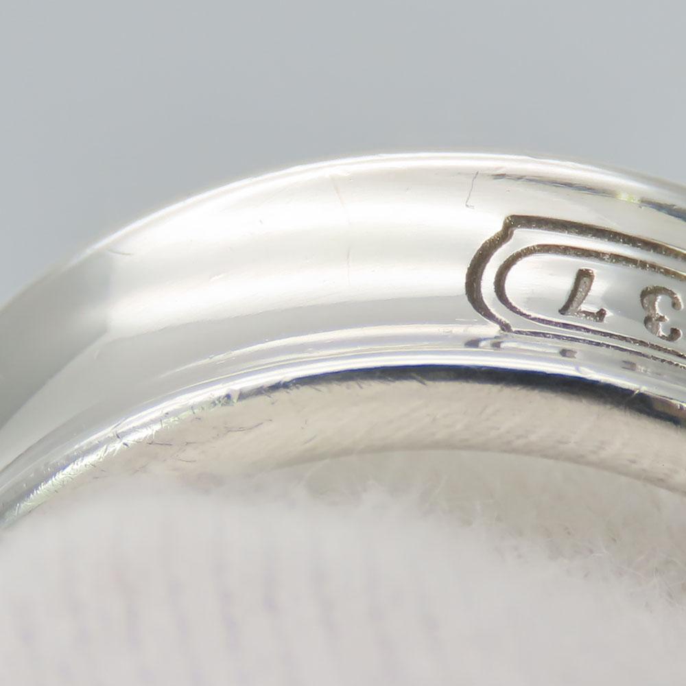 Used TIFFANY&Co. Ring Narrow 1837 EU#53.5 Silver925 7.6g Silver Accessories