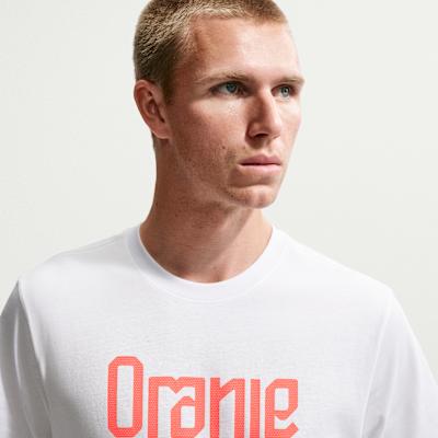 Nike T Shirts Men s White Crew Neck Moderate S