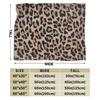 Cheetah Leopard Blanket Animal Skin Travel Flannel Bedding Throws For Couch Bed Warm Custom Quality Bedspread Birthday Gift