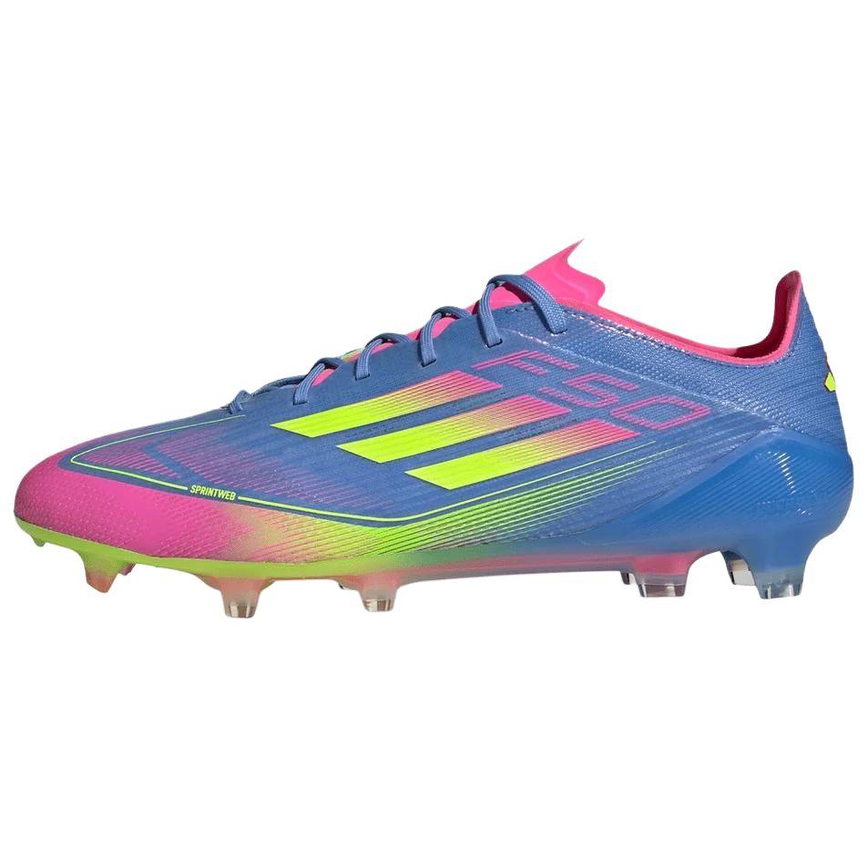 Adidas Adizero F50 Elite FG Celestial Victory Pack Унісекс Кросівки Синій Blue-Fusion Lucid-Lemon IE1201