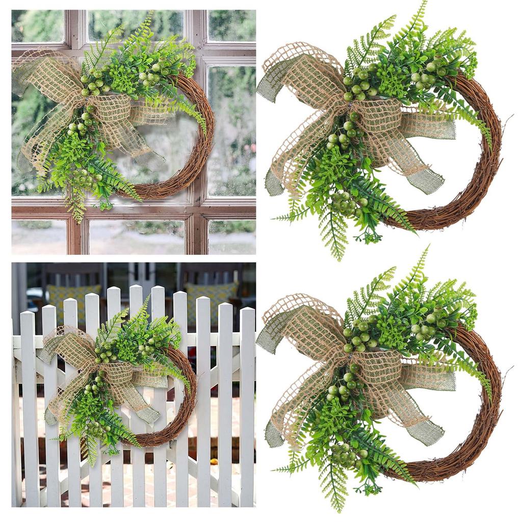 Decorazione Primaverile In Legno Con Tulipani - Ghirlanda Da Porta 25x33 Cm Con Scritta 'BLOOM' E Farfalla, Per Esterno E Interno