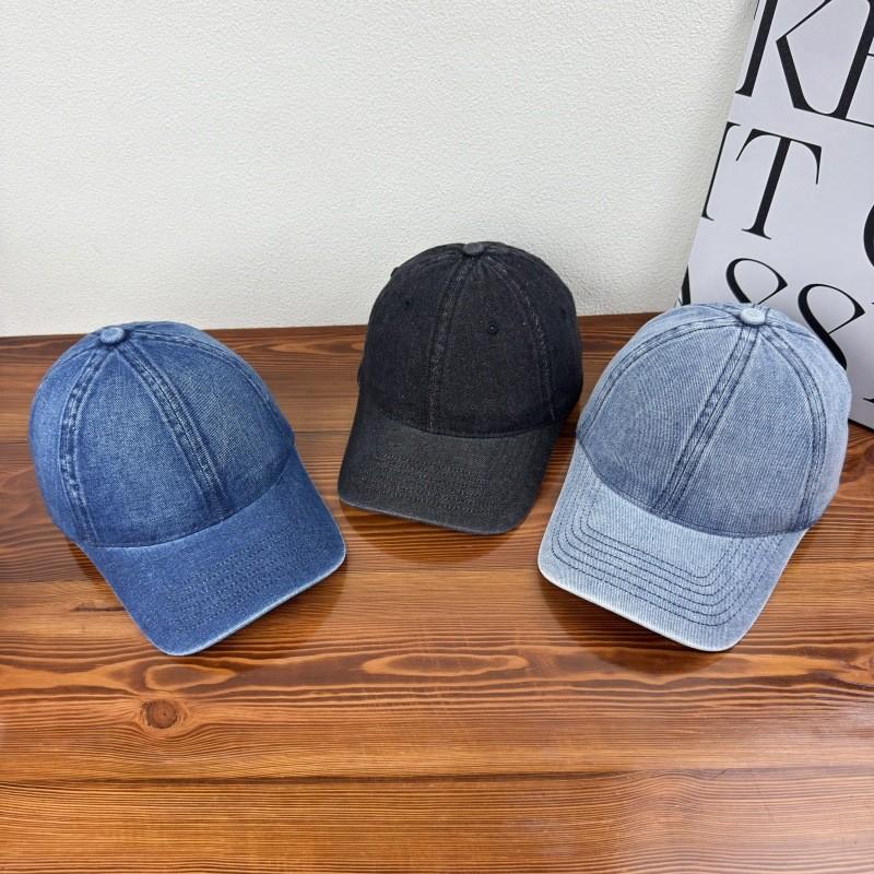 Classic Denim Baseball Cap For Men And Women With Sun Protection And Breathability