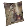 John William Waterhouse The Magic Circle Luxury Pillow Cover Decoration Painting Art Cushions for Sofa