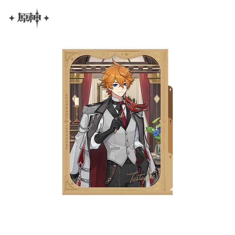 Sunsyea Genshin Impact Oficjalny Merch miHoYo Oryginalna Seria Tematyczna CYHY Odznaka Tartaglii Stojak Akrylowy