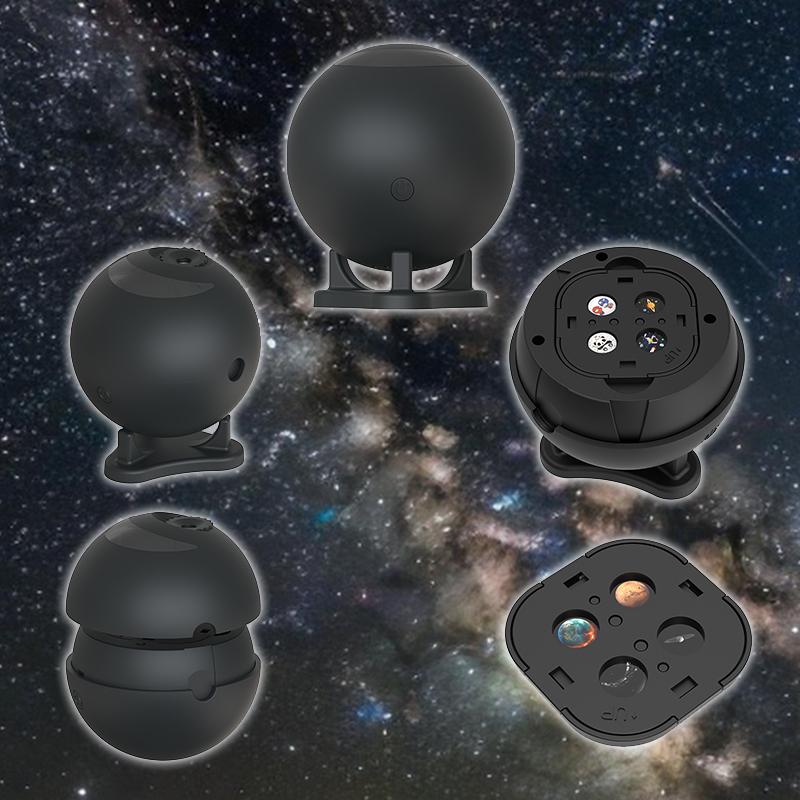 Galaxy Starry Sky Projector Moon Nebula Led Lamp Night Light Room Bedroom Decoration Kids Gifts