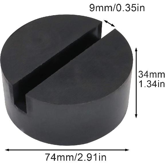 Jack Rubber Pad Anti-Slip Rail Adapter Support Block Heavy Duty Car Lift Tool Accessories for Honda Toyota Nissan Hyundai Mazda