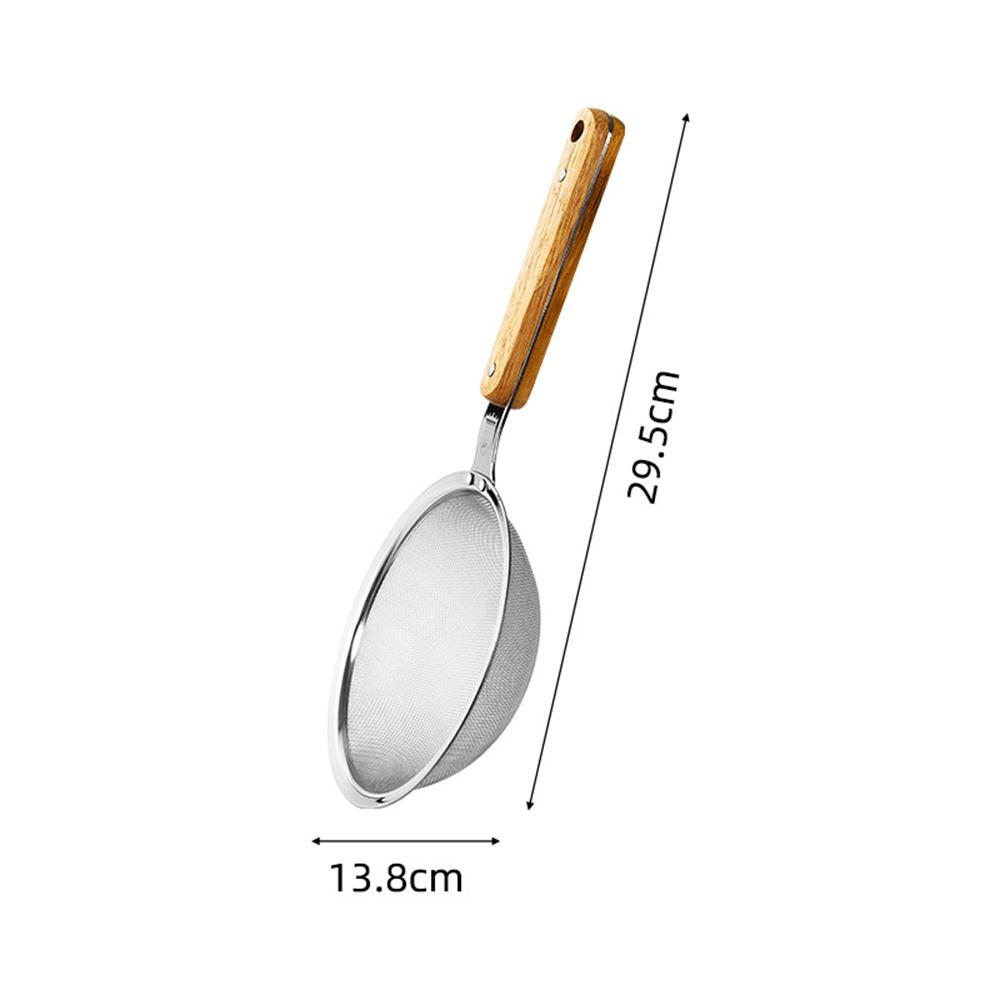 Stainless Steel Food Strainer Colander Rust-Proof Cocktail Sieve New Tea Strainer  for Kitchen