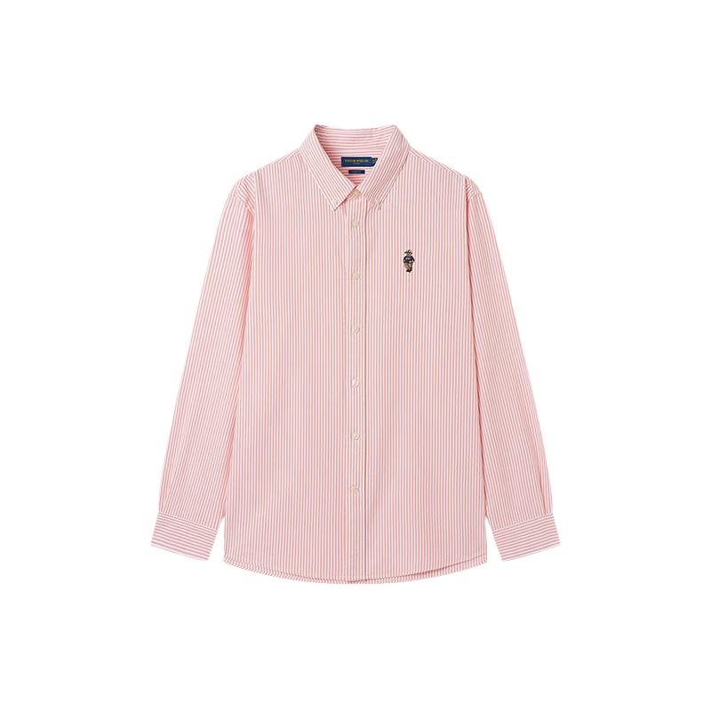 Teenie Weenie Men's Striped Oxford Long-Sleeve Shirt