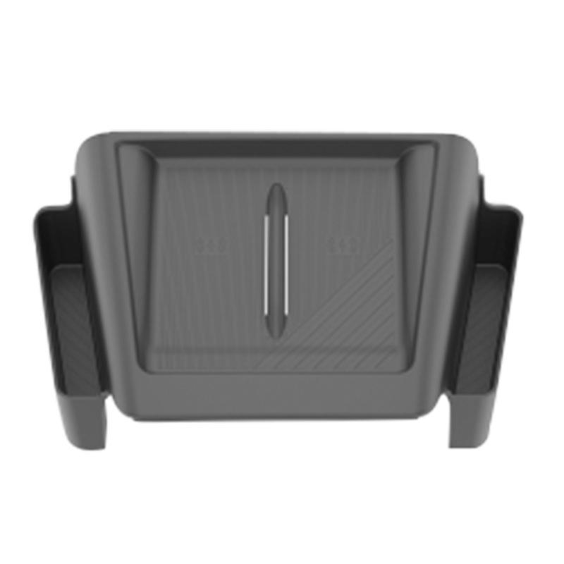 Silicone Non-Slip Wireless Charging Pad with Pocket for Tesla YL Console