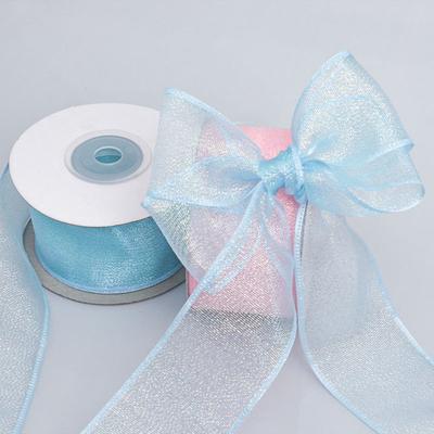 Transparent Illusion Ribbon Polyester Pearlescent Colorful Fishtail Ribbon DIY Jewelry Clothing Accessories Accessories Ribbon Bow Flower Handmade