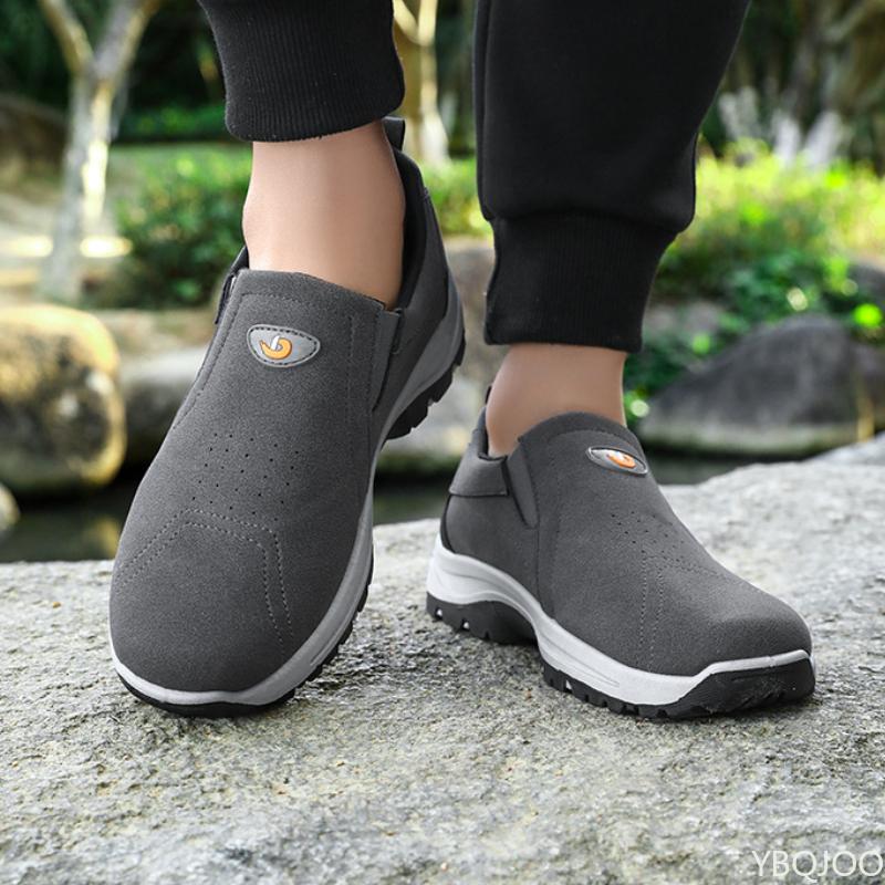 Casual Men's Shoes  Spring New Sports Single Shoes Soft Soled Casual Mountaineering Anti Slip Shoes Zapatillas De Deporte