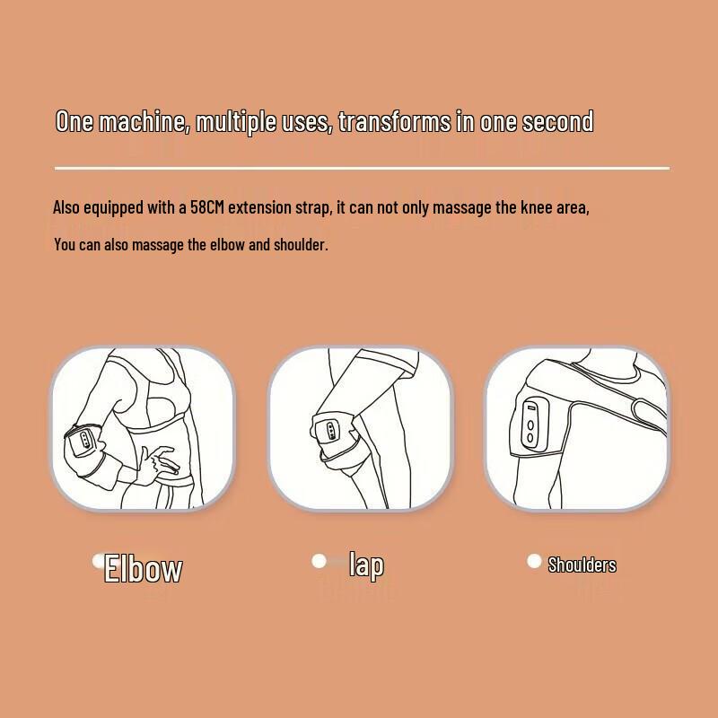 WayourCare Heated Vibrating Knee Massager