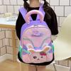 Kids School Backpack With Animal Pattern Lightweight Durable For Educational Use