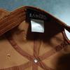 Used KANGOL corduroy baseball cap brown