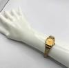 [USED] Rare Seiko Exceline Gold Oval Bracelet Women's Watch