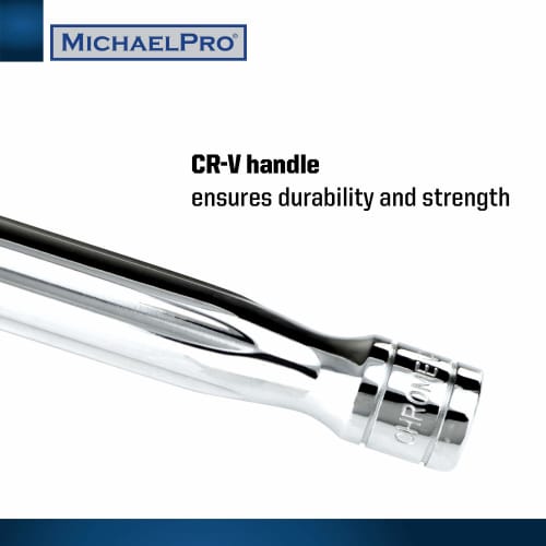 MichaelPro MP007001 3/8" Drive Flex Handle/Breaker Bar for Extra Torque
