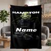 Coperte di Flanella Personalizzate Lewis Hamilton Morbide Calde Accoglienti Plaid per Arredamento Casa Regali di Festa