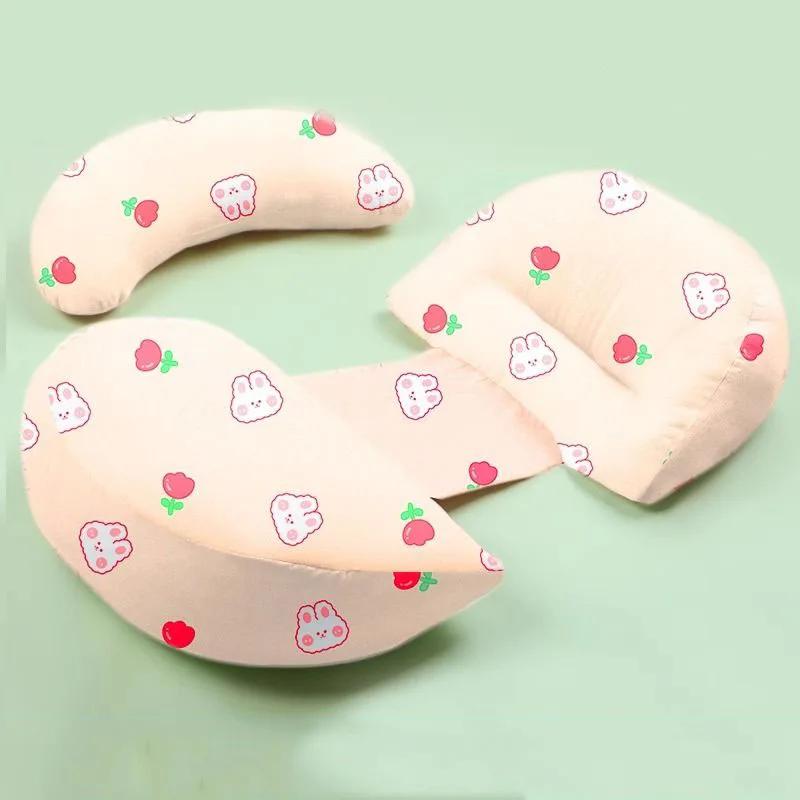 Pregnant Women's Pillow Adjustable U-shaped Waist Support Cartoon Pattern Cushion Maternity Pregnancy Side Sleeping Pillow