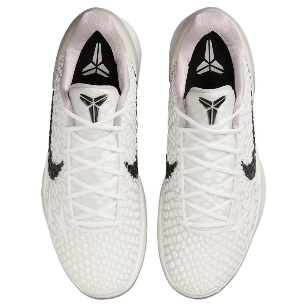 Nike נעלי סניקרס יוניסקס Zoom Kobe 6 Protro אולסטאר - מפרש קרם שחור עצם בהיר FQ3546-100