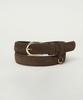 THERYE Suede Classic Belt(Brown)