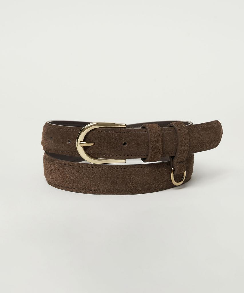 THERYE Suede Classic Belt(Brown)