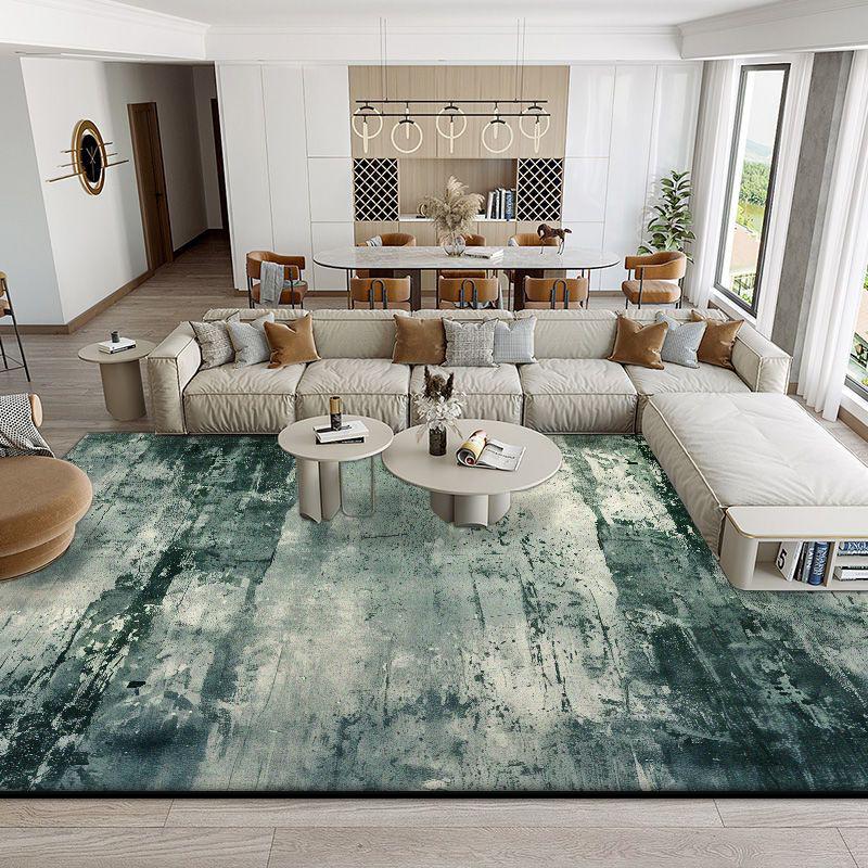 Modern Simple Large Living Room Rug Antiskid Bedroom Decoration Carpet Solid Color Abstract Sofa Table Mat Easy Clean Washable